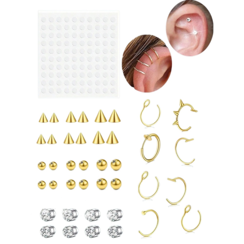 Künstliche Nasenringe, künstli – Body Jewelry Nose Studs Bewertung und Preis
