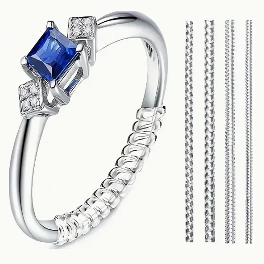 4/8 Stück – Ringgrößenverstell – Daith Heart Ring Bewertung und Preis