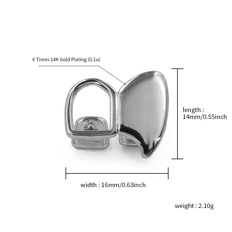 YOUNGX Hip Hop Doppel Hohl Glä – Body Jewelry Men Bewertung und Preis