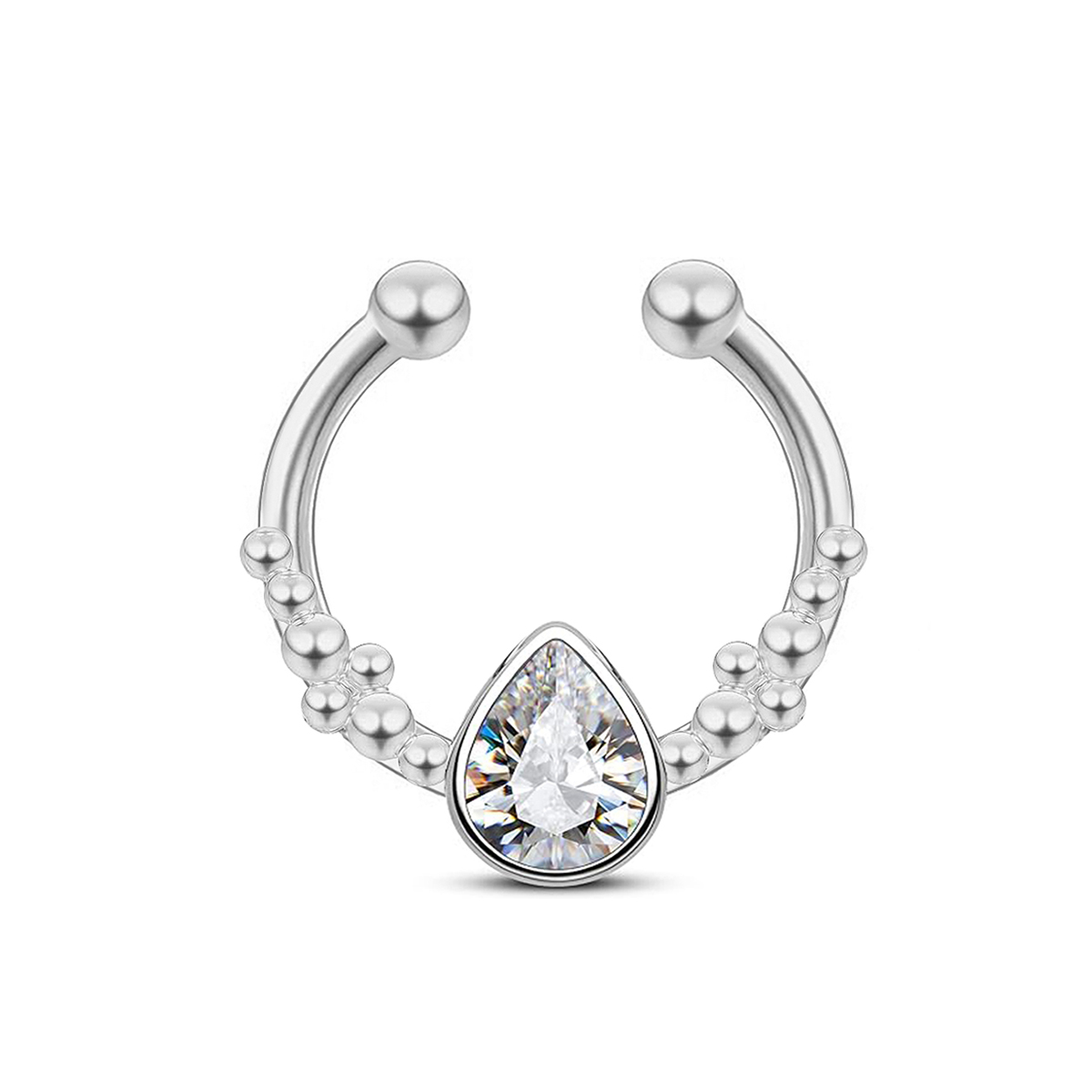 Edelstahl Hufeisen Wassertropf – Body Jewelry Nose Studs Bewertung und Preis