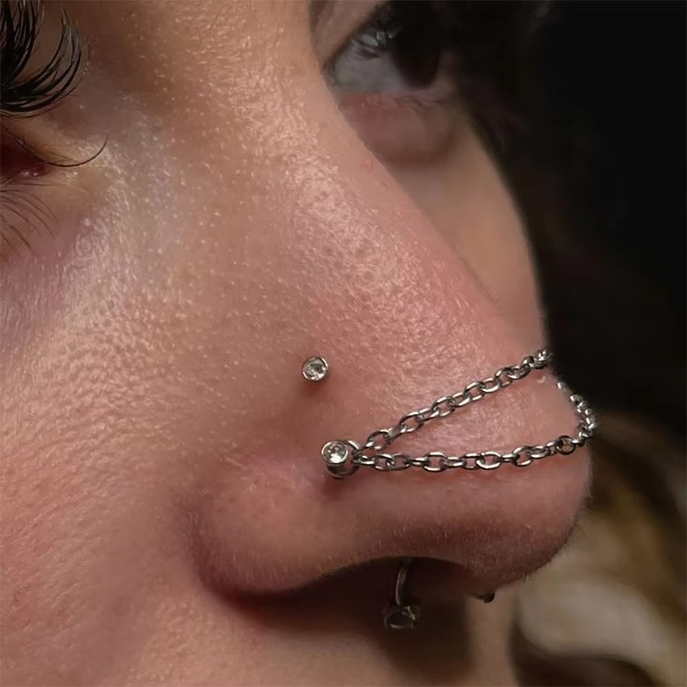 Modische Titan-Nasenketten, Do – Body Jewelry Ear Bewertung und Preis