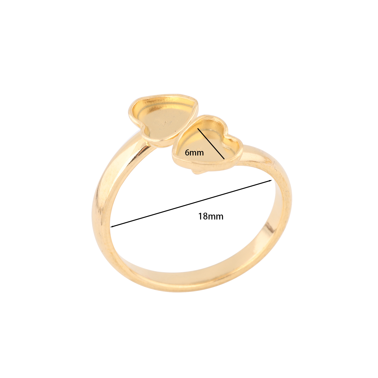 10 Stück Edelstahl vergoldet p – Daith Heart Ring Bewertung und Preis