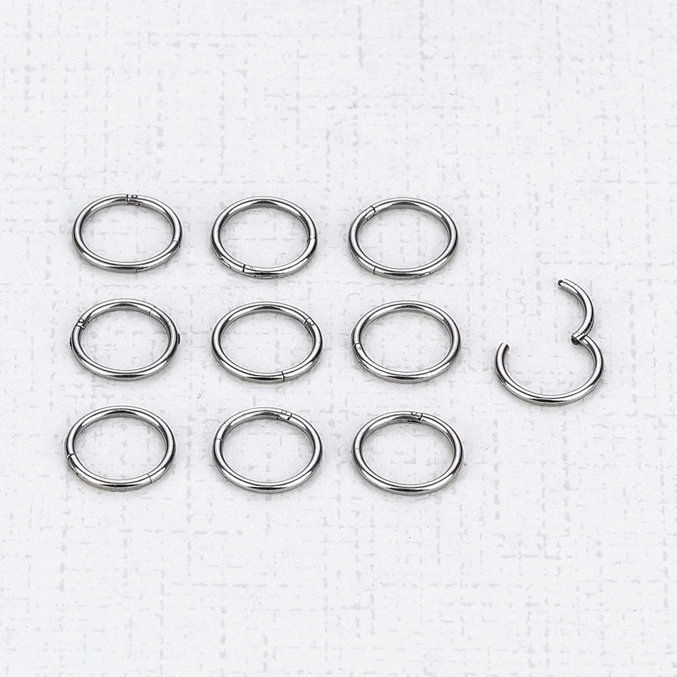 1PC G23 Titan Klapp Segment Ri – Septum Clicker Ring Bewertung und Preis