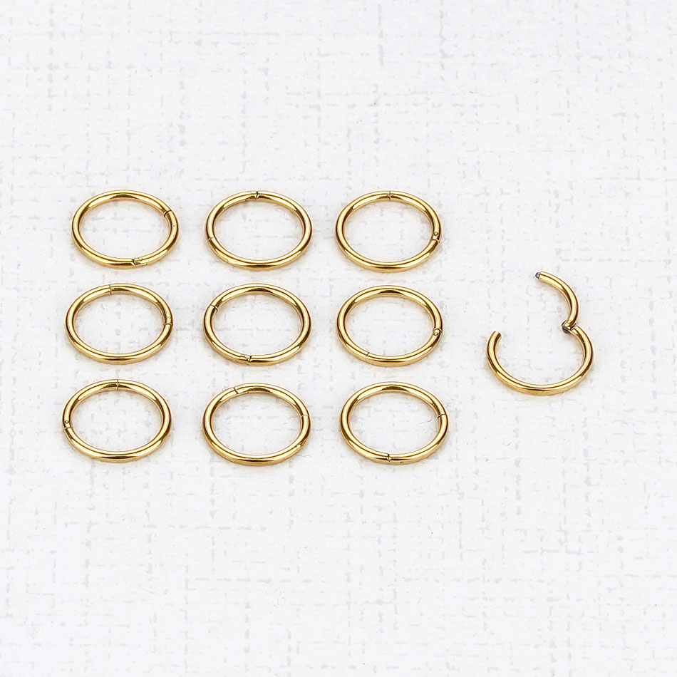 1PC G23 Titan Klapp Segment Ri – Septum Clicker Ring Bewertung und Preis