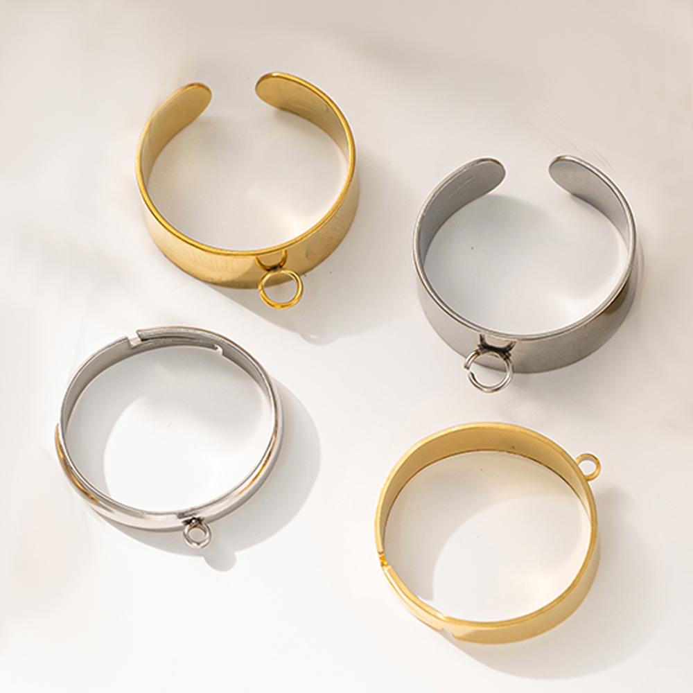 5 teile/los Edelstahl Gold Far – Daith Heart Ring Bewertung und Preis
