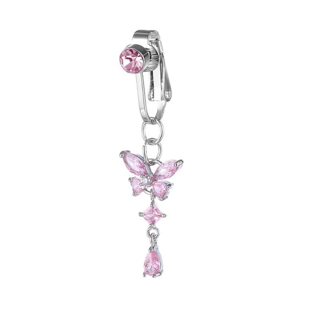 Schmetterlings-Design Clip-On  – Body Jewelry Materials Bewertung und Preis