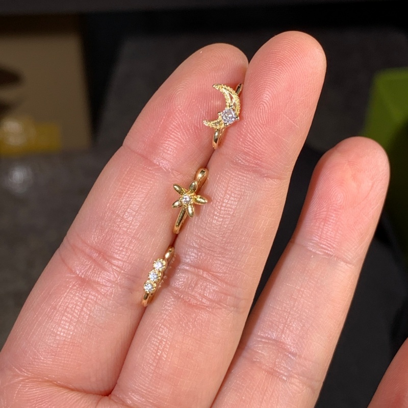 3-teiliges Retro-Luxus-Nasenkl – Body Jewelry Nose Studs Bewertung und Preis