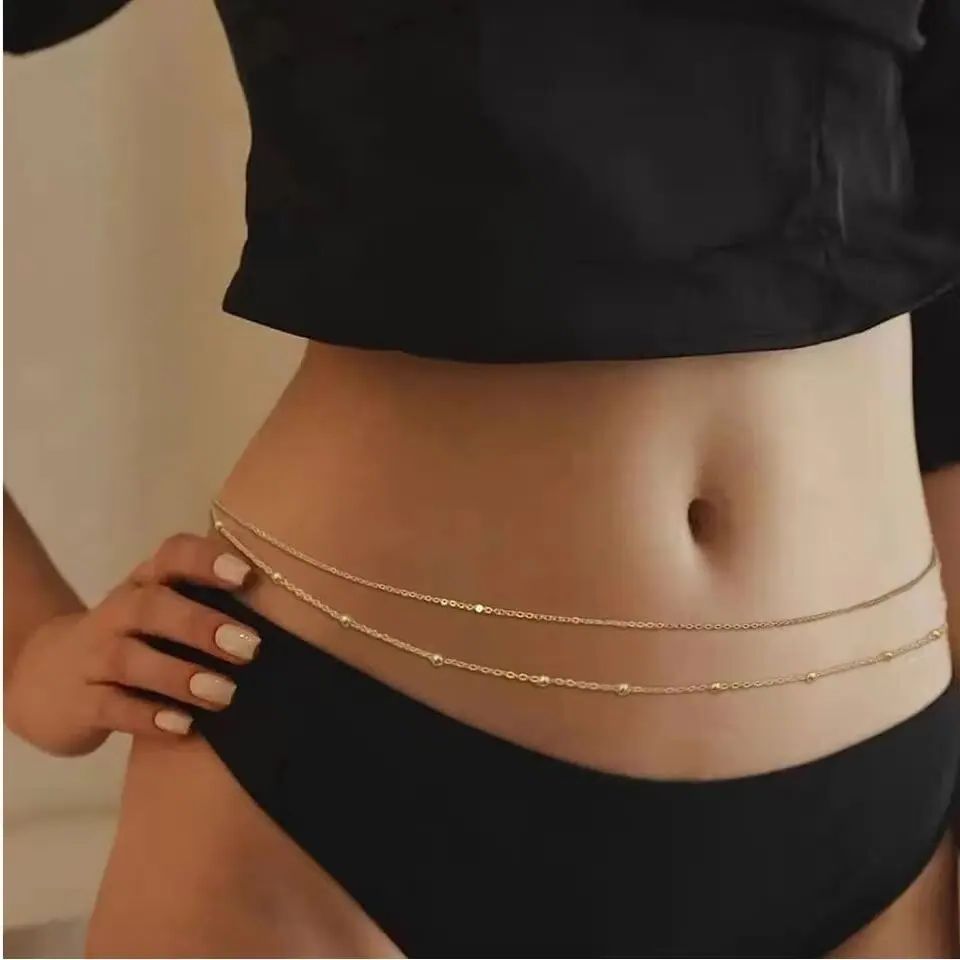HipHop Doppelschichten Bauchke – Body Jewelry Chains Bewertung und Preis