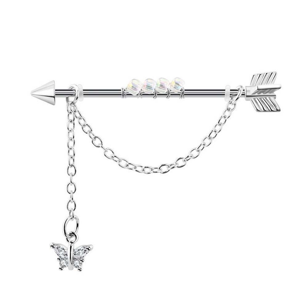 Piercing im Punk-Stil mit Herz – Industrial Barbell Long Bewertung und Preis