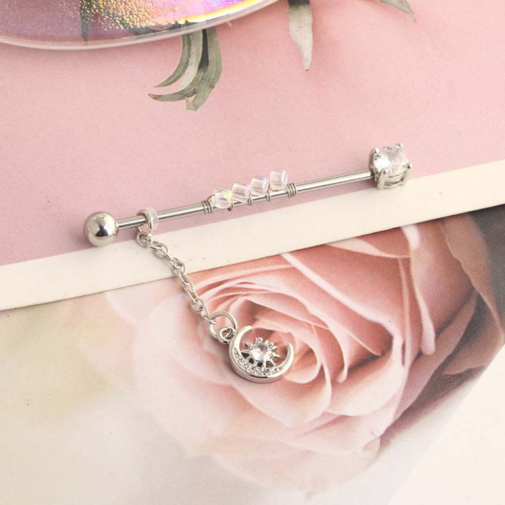 Piercing im Punk-Stil mit Herz – Industrial Barbell Long Bewertung und Preis