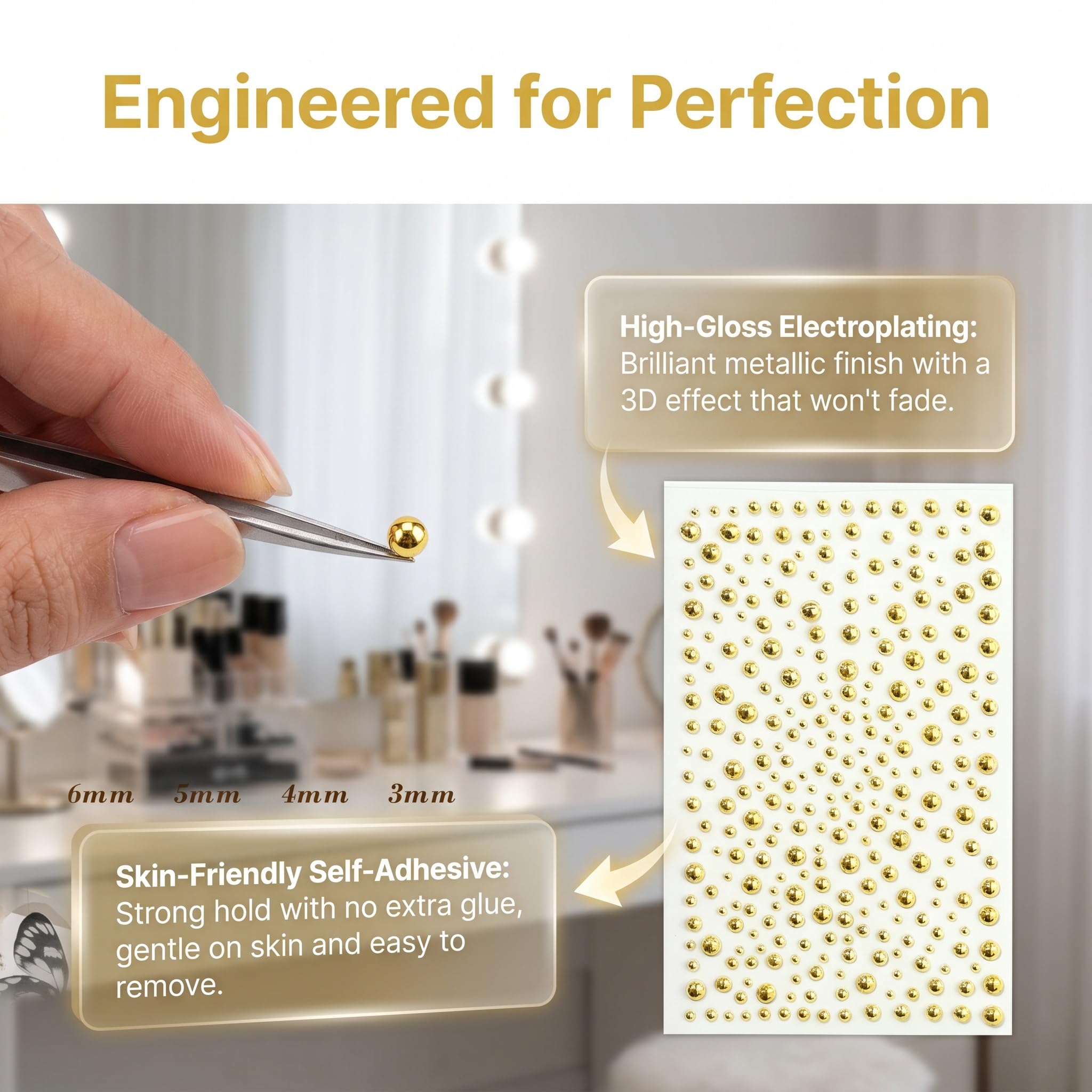 Gesicht Körper Ring Aufkleber  – Body Jewelry Nose Studs Bewertung und Preis