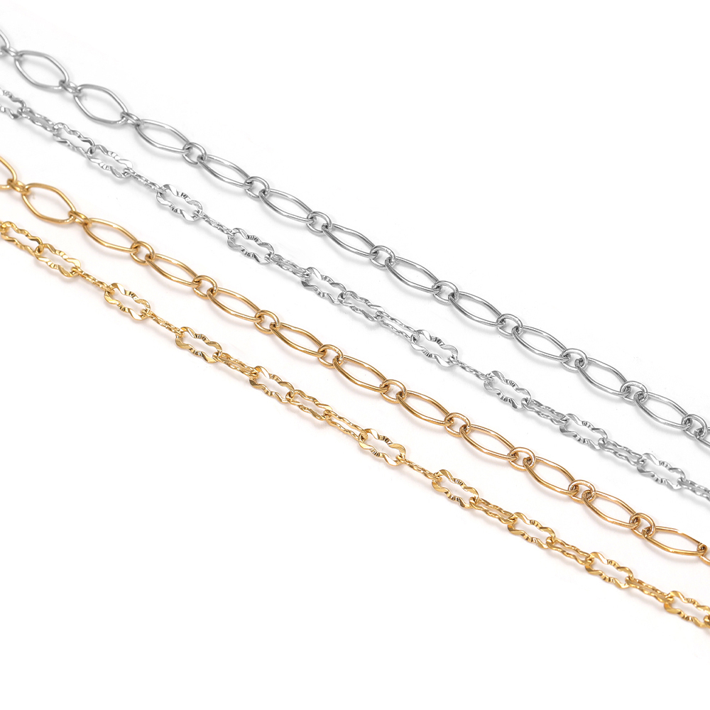 2 Meter Edelstahl-Prägeketten, – Body Jewelry Materials Bewertung und Preis