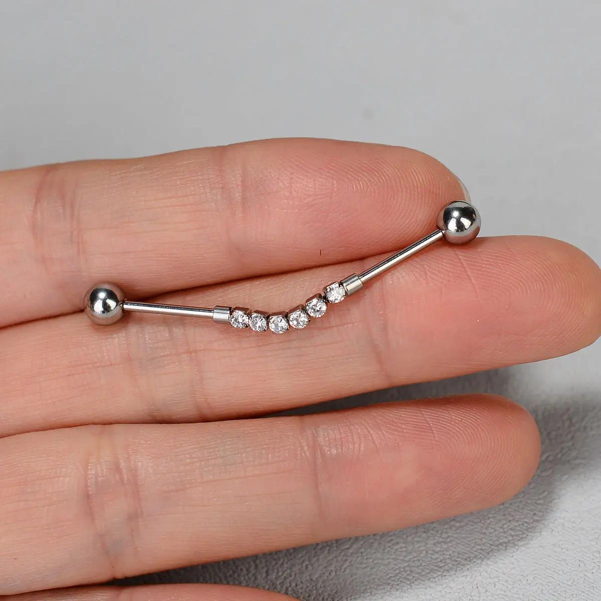 1 Stück Edelstahl Langer Indus – Industrial Barbell Long Bewertung und Preis